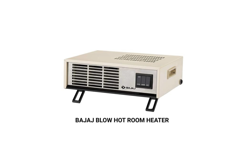 Bajaj Blow Hot 2000 Watts Fan Forced Circulation Room Heater1