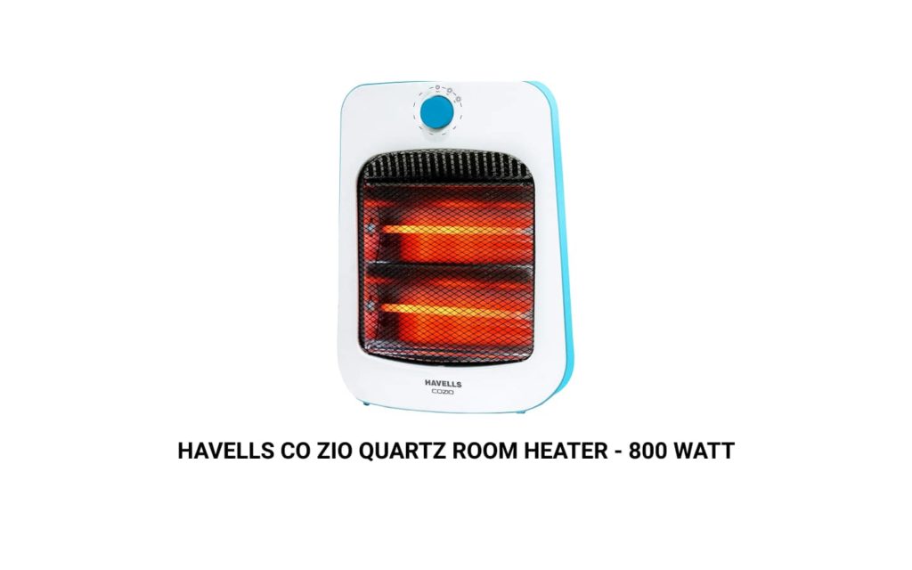 Havells Co zio Quartz Room Heater - 800 Watt