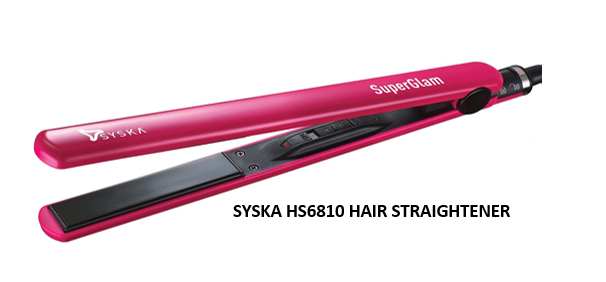 SYSKA HS6810 HAIR STRAIGHTENER