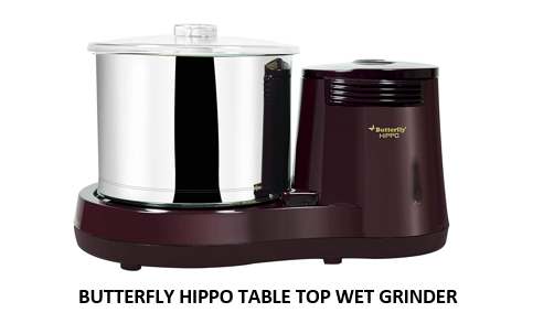 BUTTERFLY HIPPO TABLE TOP WET GRINDER
