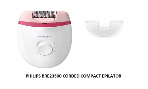 PHILIPS BRE23500 CORDED COMPACT EPILATOR