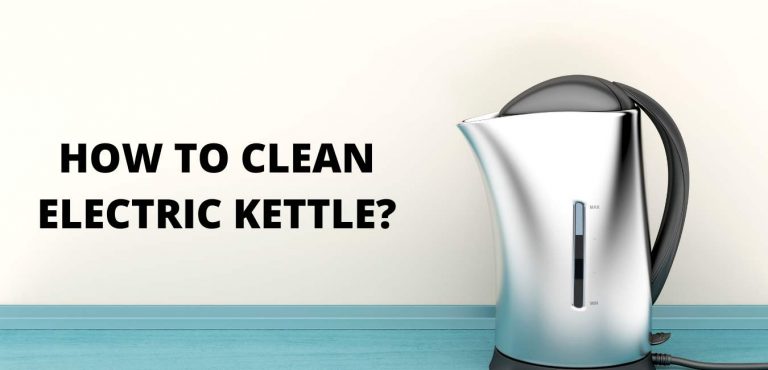 how to clean electric kettle