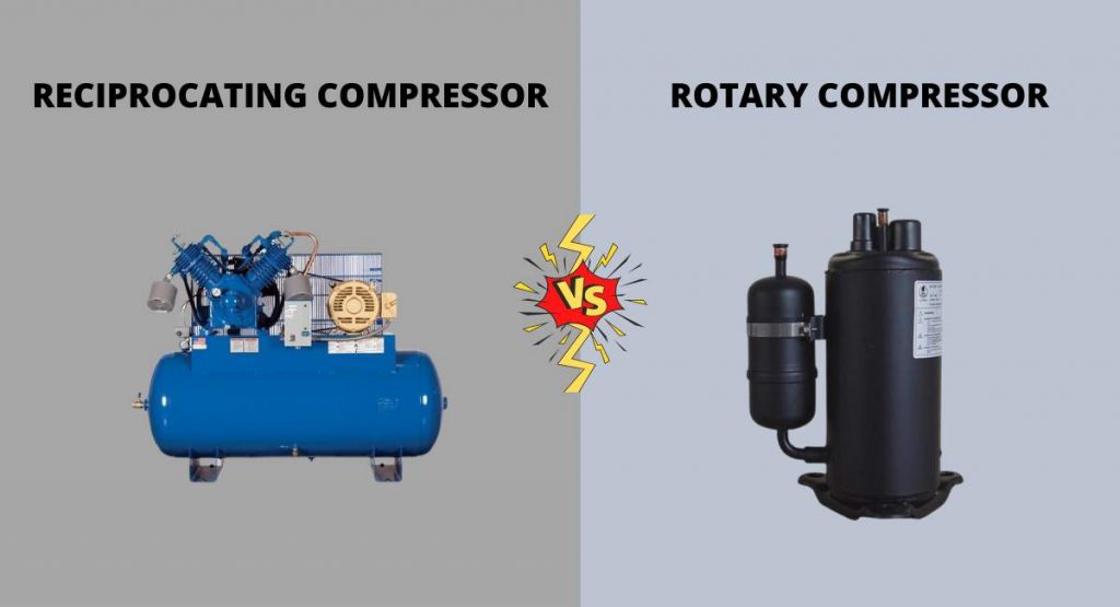 reciprocating vs rotary compressor