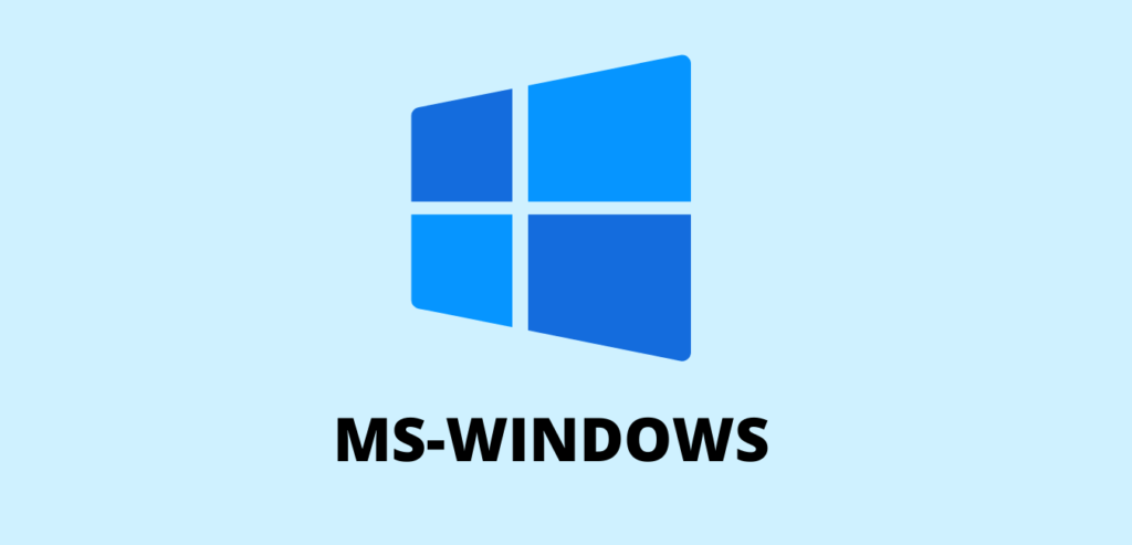 MS-WINDOWS