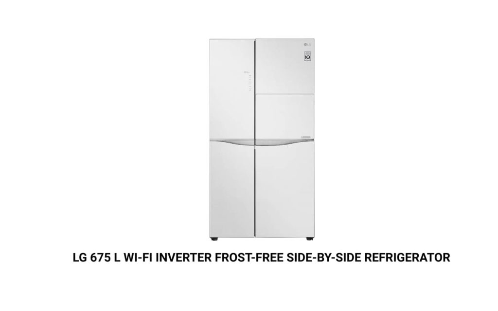 LG 675 L Wi-Fi Inverter Frost-Free Side-by-Side Refrigerator
