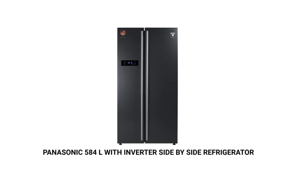 Panasonic 584 L with Inverter Side by Side Refrigerator