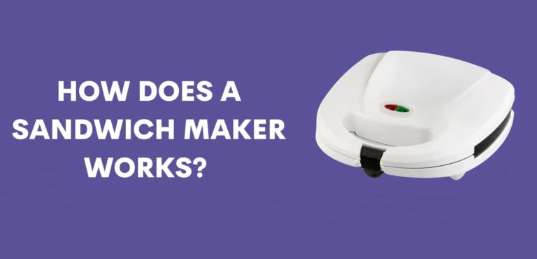 how does a sandwich maker works