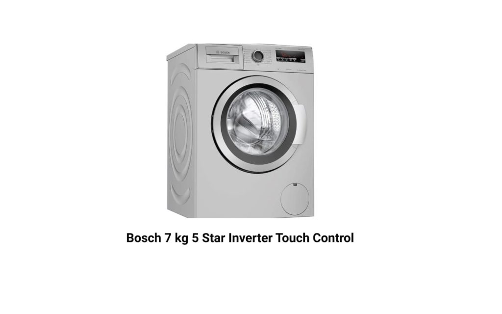 Bosch 7 kg 5 Star Inverter Touch Control Fully Automatic Front Loading Washing Machine