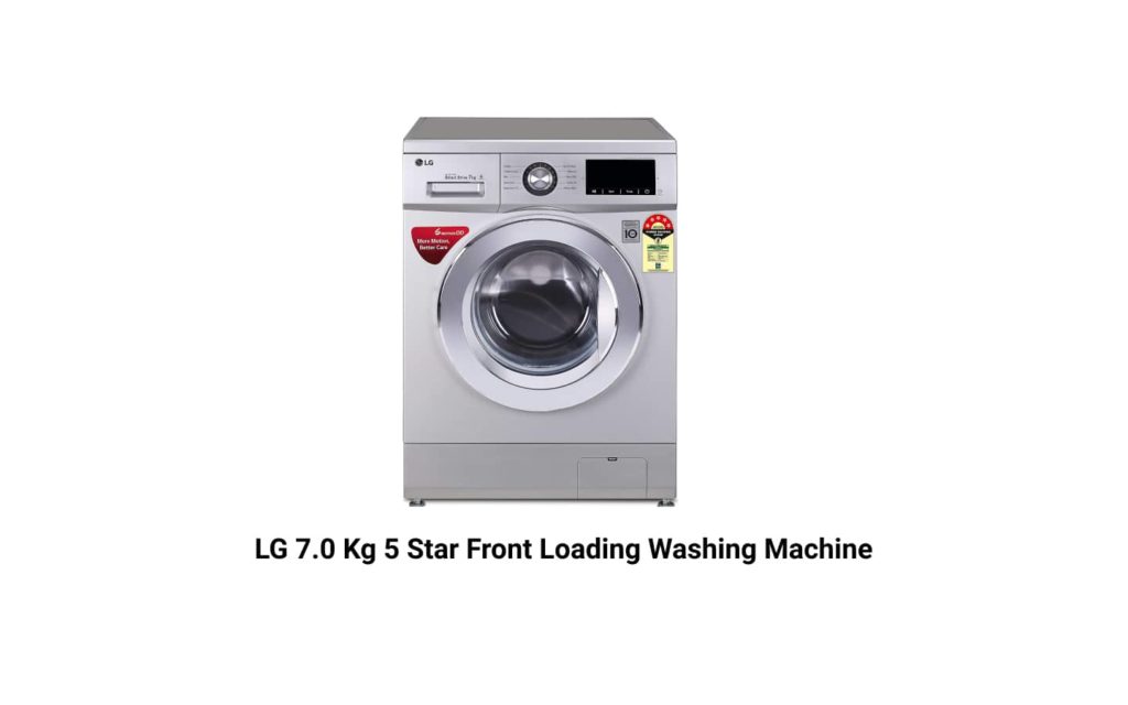 LG 7.0 Kg 5 Star Inverter Fully-Automatic Front Loading Washing Machine