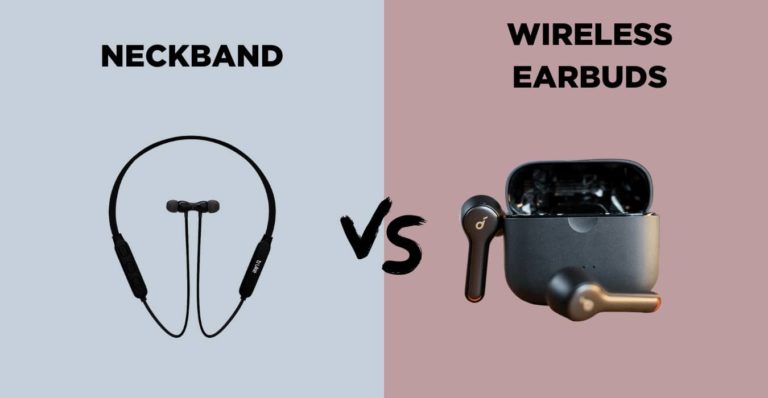 neckband vs wireless earbud