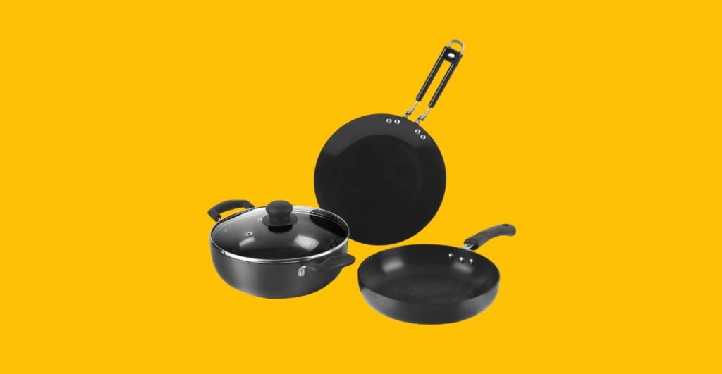 Hard Anodised cookware