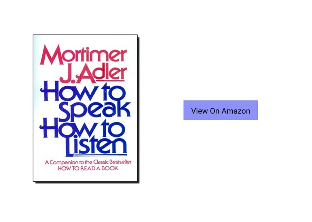 How To Speak How To Listen