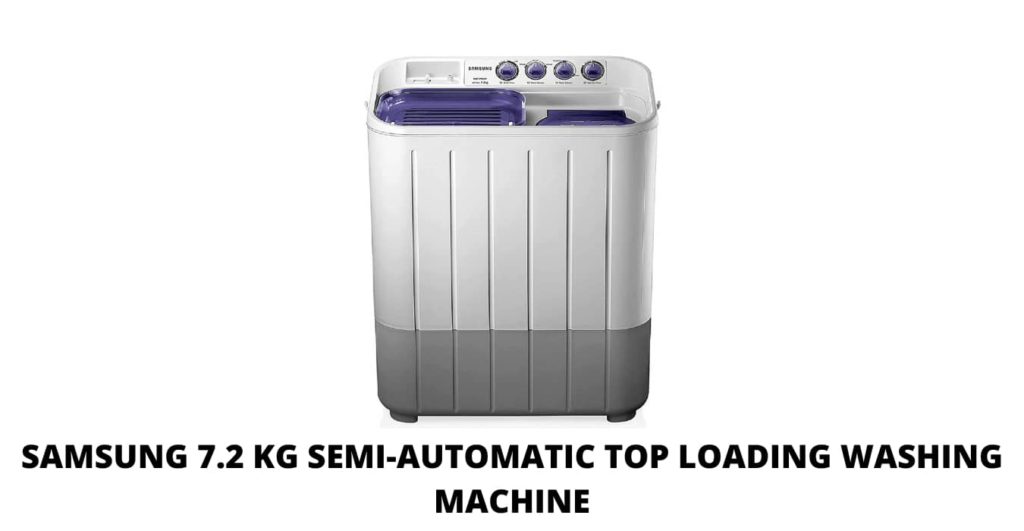 SAMSUNG 7.2 KG SEMI-AUTOMATIC TOP LOADING WASHING MACHINE
