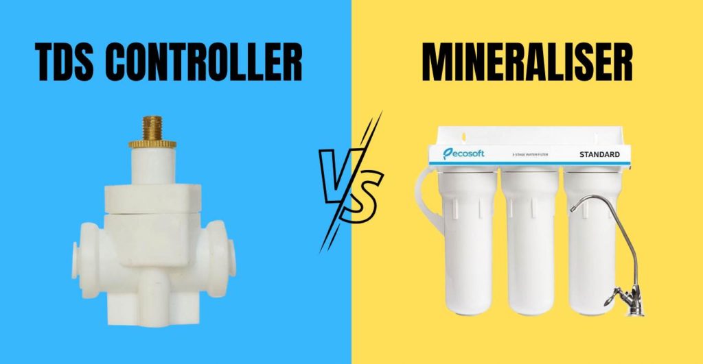 Difference Between TDS Controller and Mineraliser