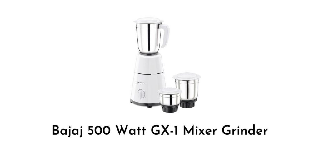 Bajaj 500 Watt GX-1 Mixer Grinder