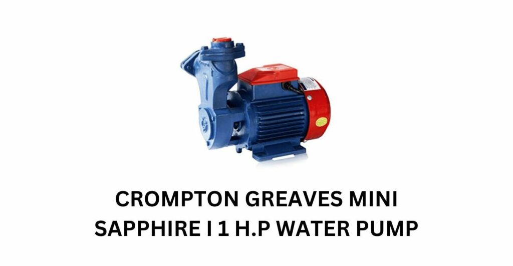 Crompton Greaves Mini Sapphire I