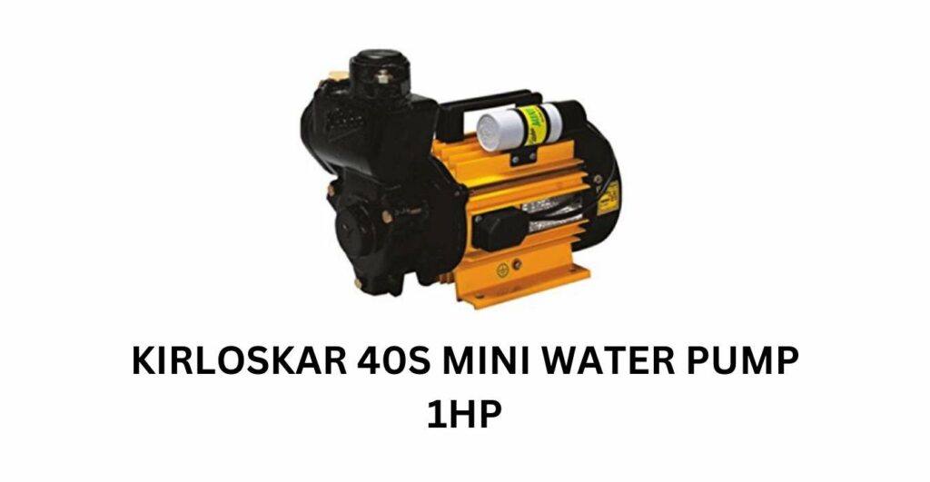 Kirloskar 40S Mini Water Pump 1Hp water pump