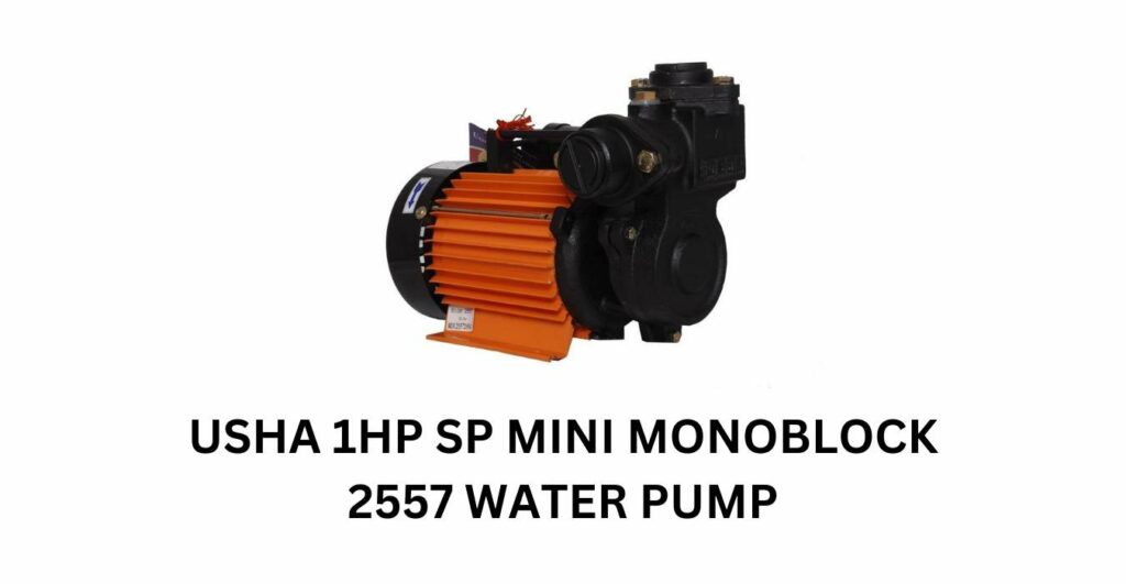 Usha 1Hp Sp Mini Monoblock 2557 Water Pump