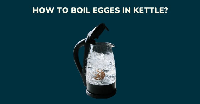 How to boil eggs in a kettle?
