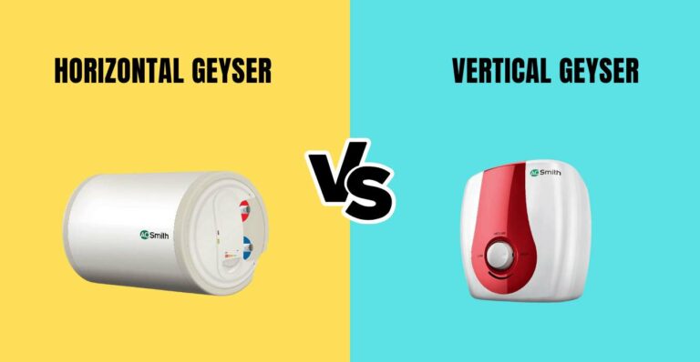Horizontal vs Vertical Geyser