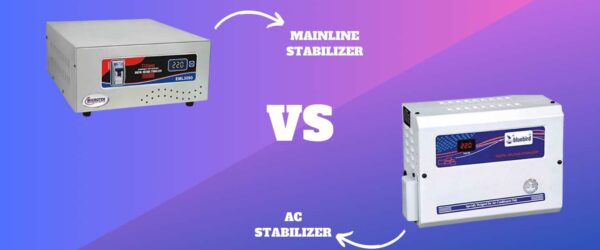 Mainline stabilizer Vs. AC stabilizer