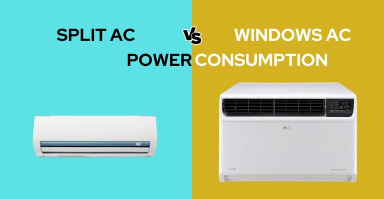 SPLIT AC vs windows ac power consumption