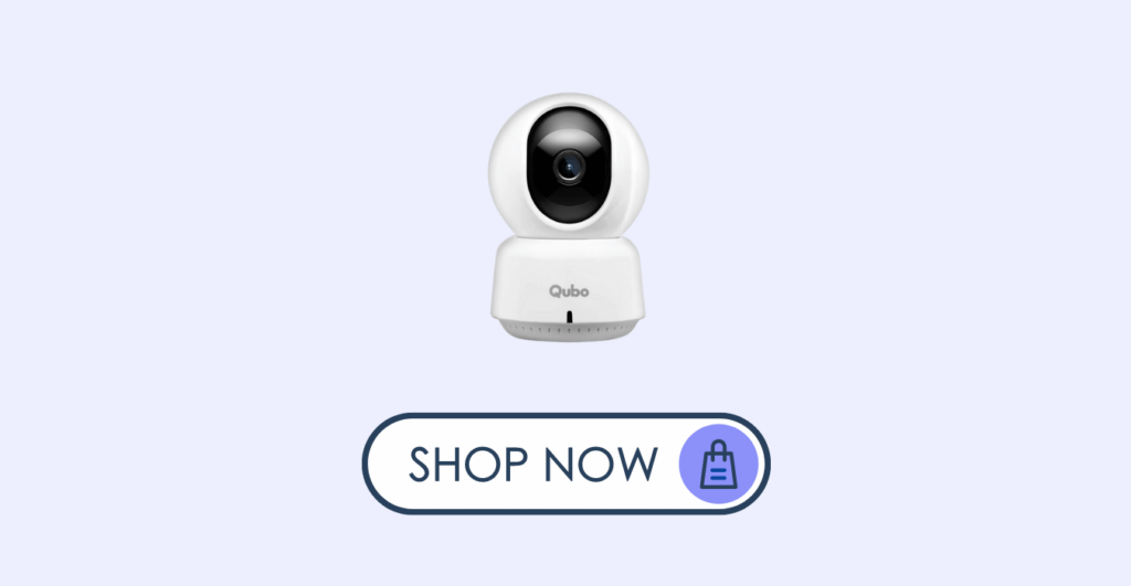 Qubo Smart 360 WiFi CCTV Security Camera for Home from Hero Group