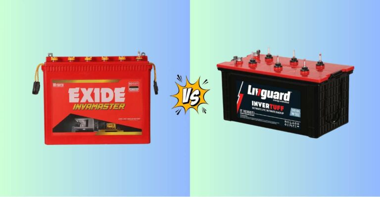 Livguard vs. Exide Inverter Battery