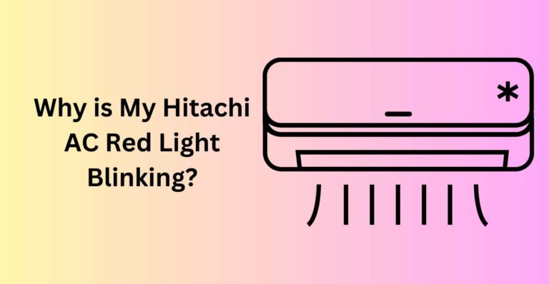 Why is My Hitachi AC Red Light Blinking?
